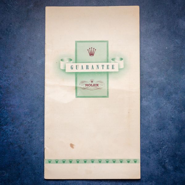 - Rolex Oysterdate Precision 34MM (6094) - Watch & 1953 Original Papers - (sw915)