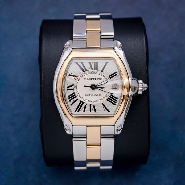 Cartier Two Tone Roadster Large - Automatic W/card