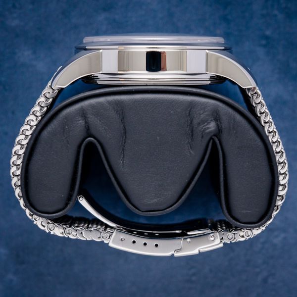 Breitling Transocean Chronograph Unitime 46MM (ab0510u4/bb62/152a) Steel Mesh Bracelet - Watch & Box - (sw1039)