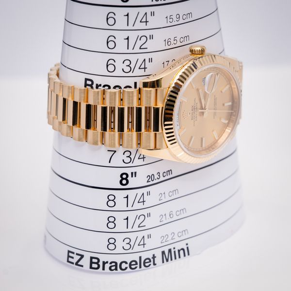 Rolex Day Date 40MM (228238) Yellow Gold Presidential - Champagne Index - 2021 Card+WT & Box
