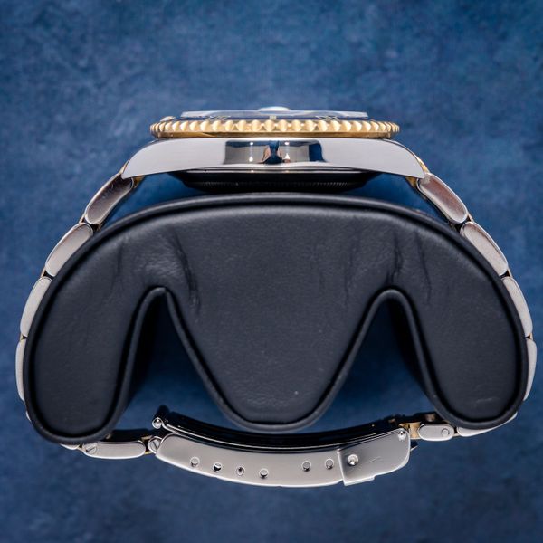 Rolex Submariner 40MM (16613 T) Steel & Yellow Gold - Blue Dial - Gold Thru Buckle - Watch & Box