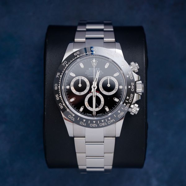Sold - Rolex Daytona - 40MM (116500) Steel Ceramic Black Dial - 2021 Card - (sw525)