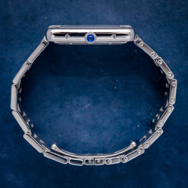 Cartier Tank Solo XL 41MM X 31MM (w5200028) Silver Dial Automatic Date - Watch & Box - (cl848)