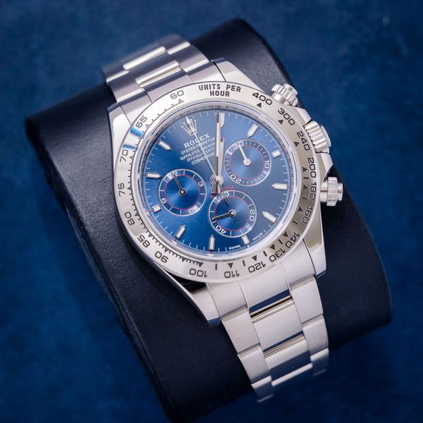 Rolex Daytona (126509) White Gold - Blue Dial
