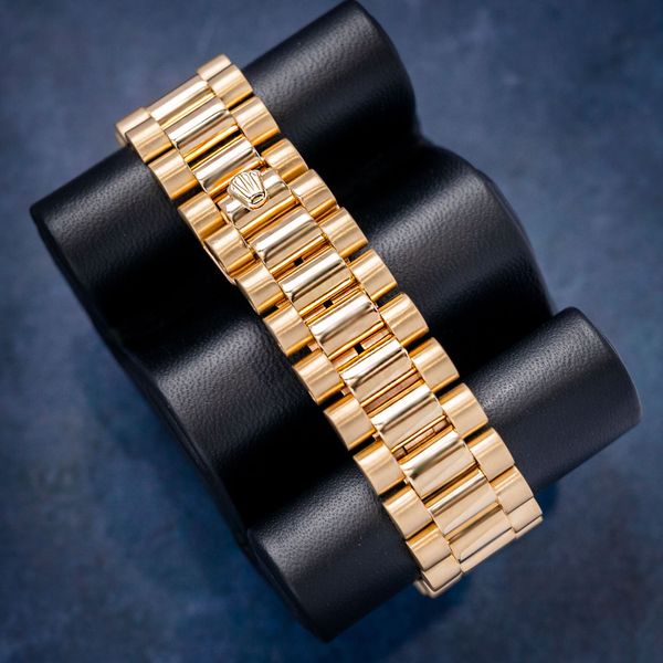 Rolex Day Date 36MM (18038) Yellow Gold Presidential - Champagne Stick - 1980 Production - Box & Papers
