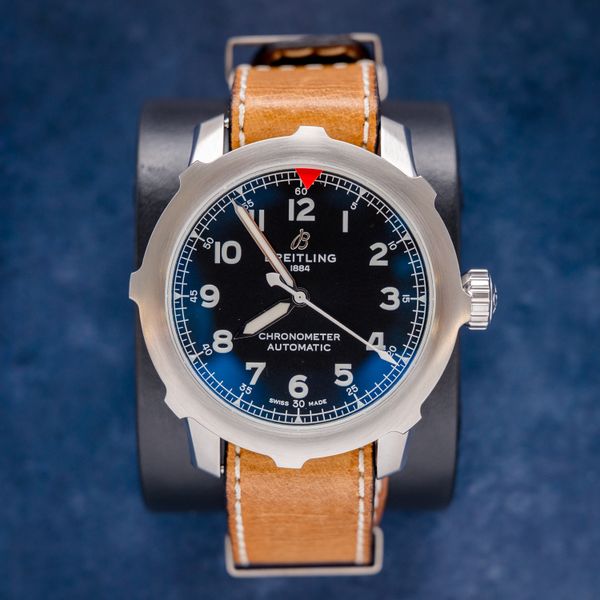 - Breitling Aviator Super 8 B20 Automatic 46 Brown Leather - Watch & Box (sw628)