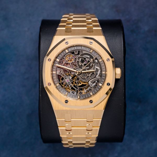 Audemars Piguet Royal Oak Yg Skeleton Unworn