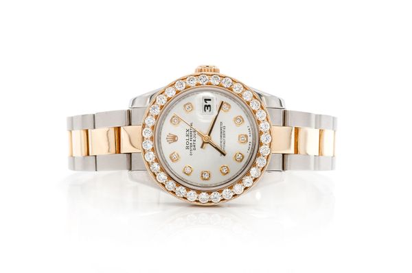 Rolex Datejust 26MM 18k Yellow Gold & Steel (179173) - 1.50ctw Diamond Bezel