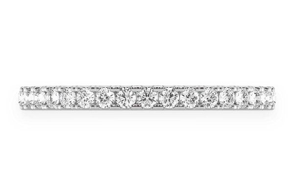 One Row Diamond Band 14k Solid Gold 0.25ctw