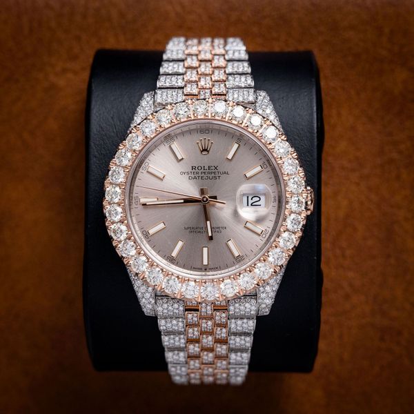 Rolex Datejust 41 - Two Tone Rose Jubilee Custom Dia - My2020 [126331] - Wc