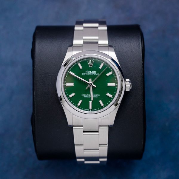 Rolex Green Oyster Perpetual