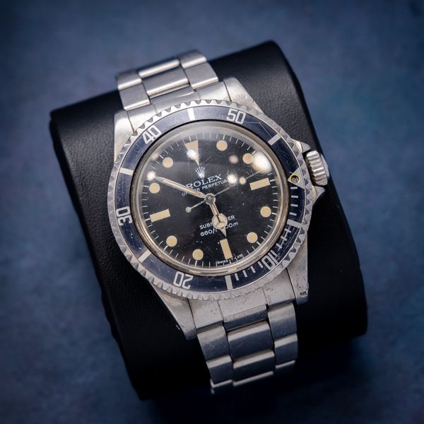 Rolex Submariner 40MM (5513) Vintage 1979 W/ "Fuzzy 4" Mk6 Bezel Insert