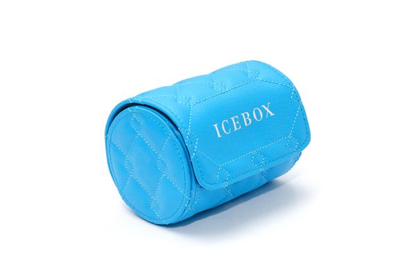 Icebox Leather Single Watch Travel Case