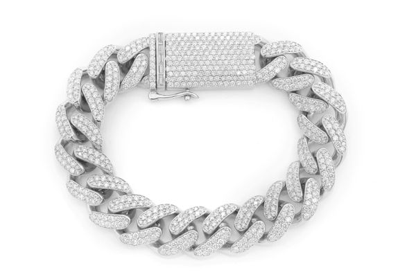 送料税込【King Ice】16mm MIAMI CUBAN BRACELET (2色)☆国内発 送料税込【King Ice】16mm MIAMI CUBAN BRACELET (2色)☆国内発