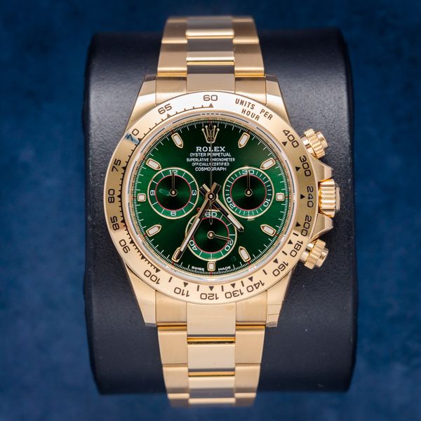Rolex Daytona 40MM - (116508) "John Mayer" Yellow Gold 2023 Card+WT & Box - (cl806)