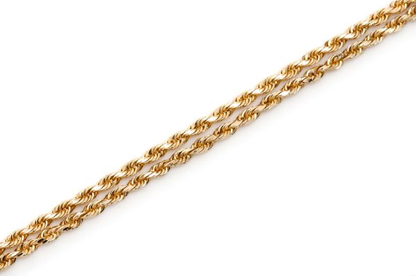 1.5MM Rope - 14k Solid Gold Bracelet