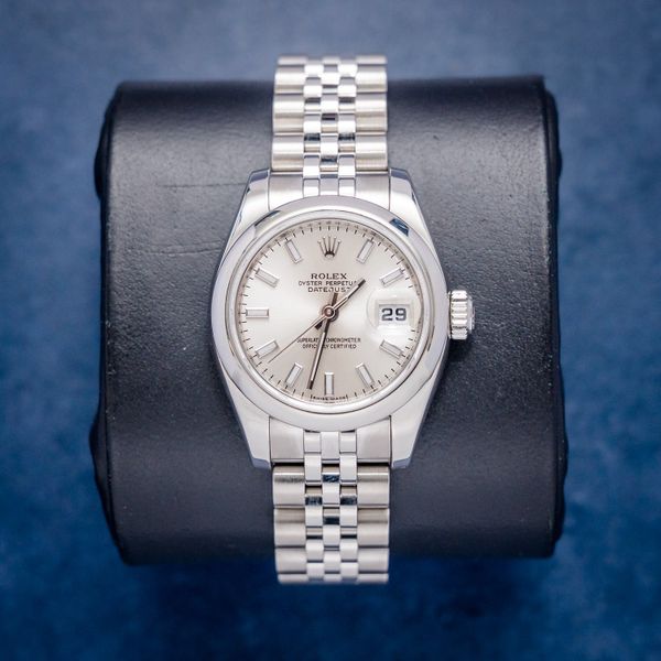 - Rolex Datejust 26MM (179160) - Steel Jubilee - Silver Index - Watch Only (sw218)