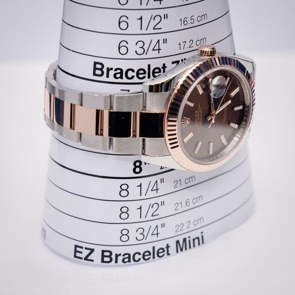 Rolex Datejust 41MM (126331) - Steel & Rose Gold - Oyster Bracelet - Chocolate Index Dial - 2024 Card & Box