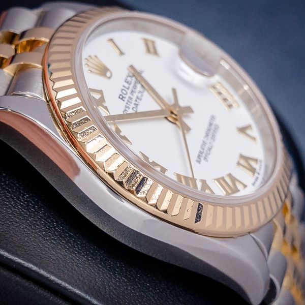 Rolex Datejust 31MM (278273) - Steel & Yellow Gold - White Roman Dial - Jubilee Brac - 2024 Card+WT & Box