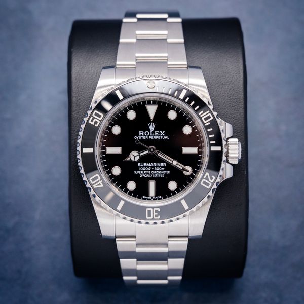 Rolex Submariner No Date Ceramic 40MM (114060) Steel - Black Ceramic - 2017 Card & Box