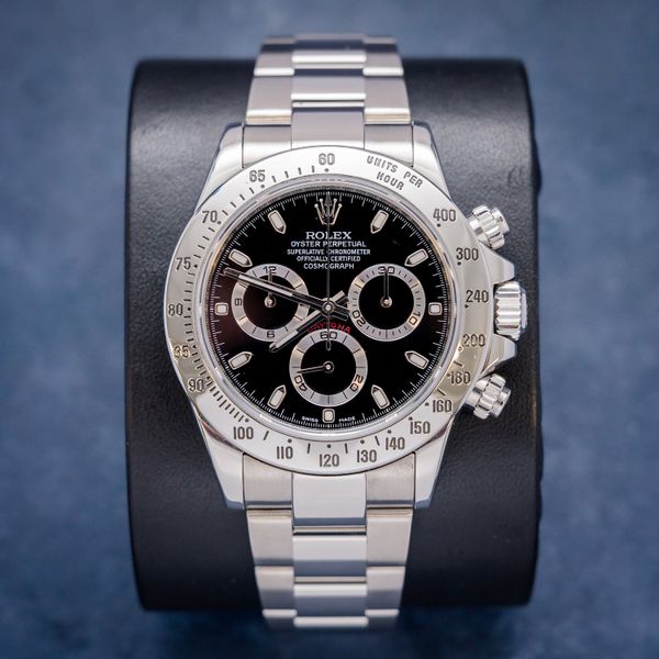 Rolex Daytona 40MM (116520) Steel - Black Dial - 2011 Card