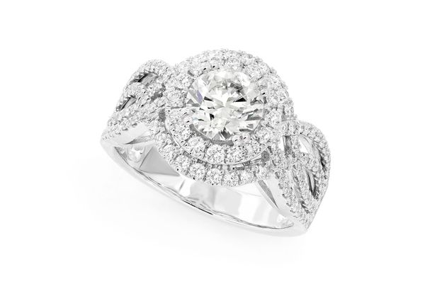 1.20ct Round Solitaire - Diamond Engagement Ring - All Natural