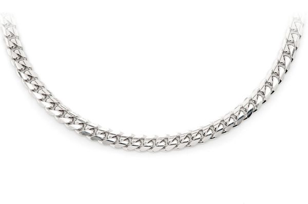 4MM Miami Cuban 14k Solid Gold Chain