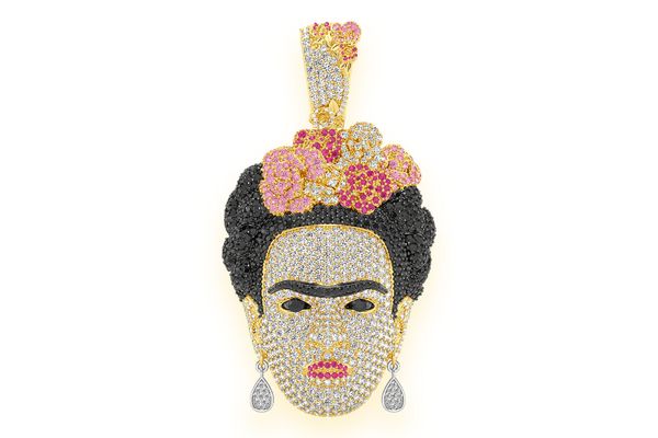 Icebox Frida Diamond Pendant 14k Solid Gold