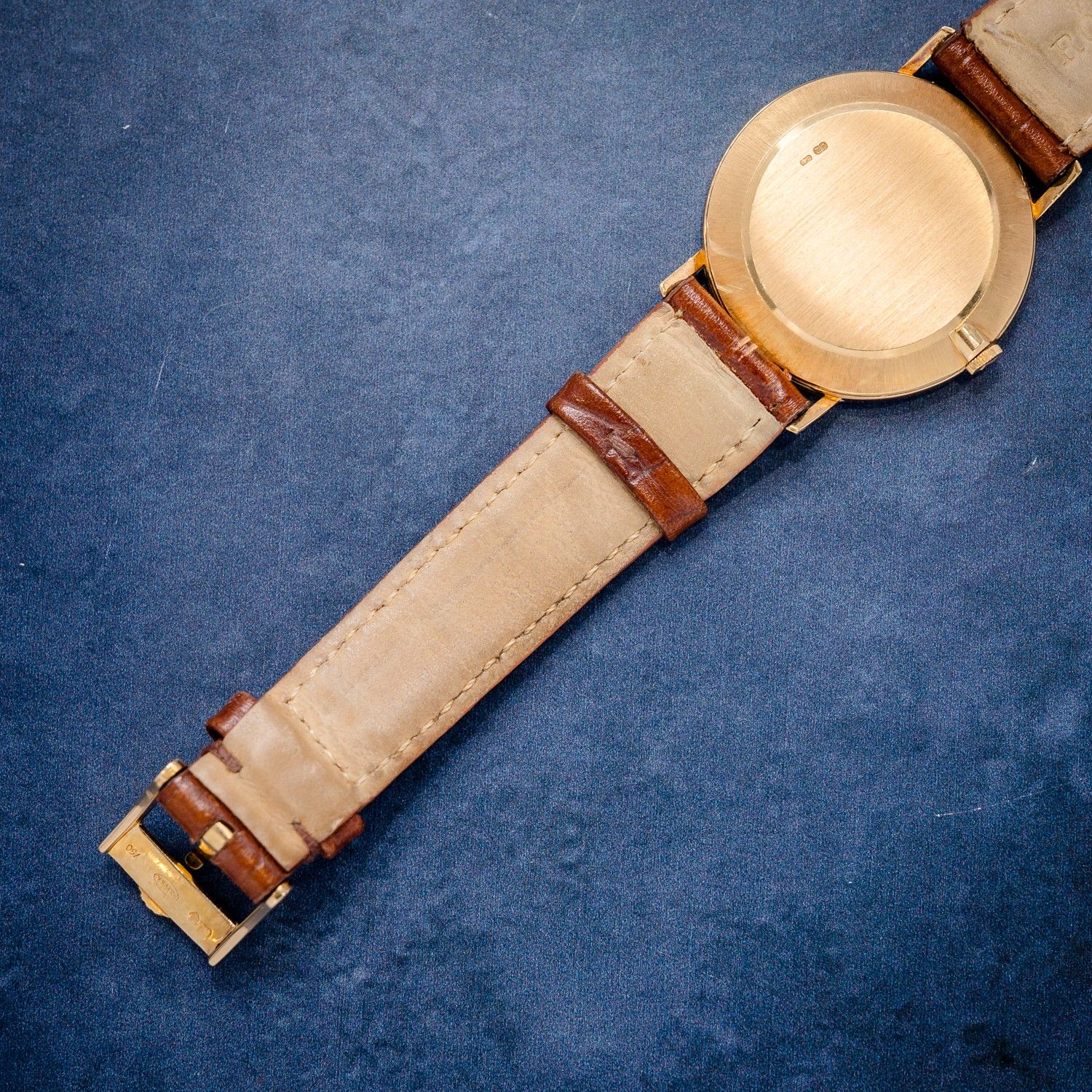 Rolex Cellini 32MM (MODEL # 4112) 1976 Production - Yellow Gold - Brown Leather Strap