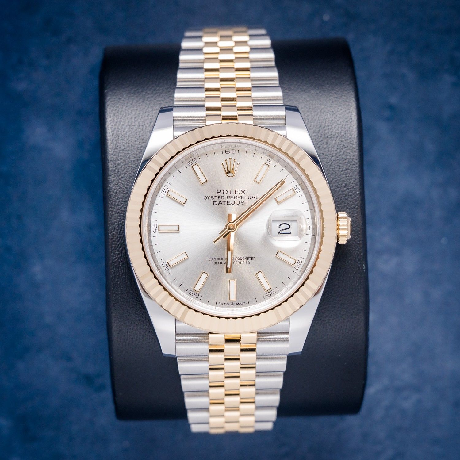 Rolex Datejust 41MM (126333) Steel & Yellow Gold - Jubilee Brac. - Champagne Index - 2026 Card & Box - [ib1004508]