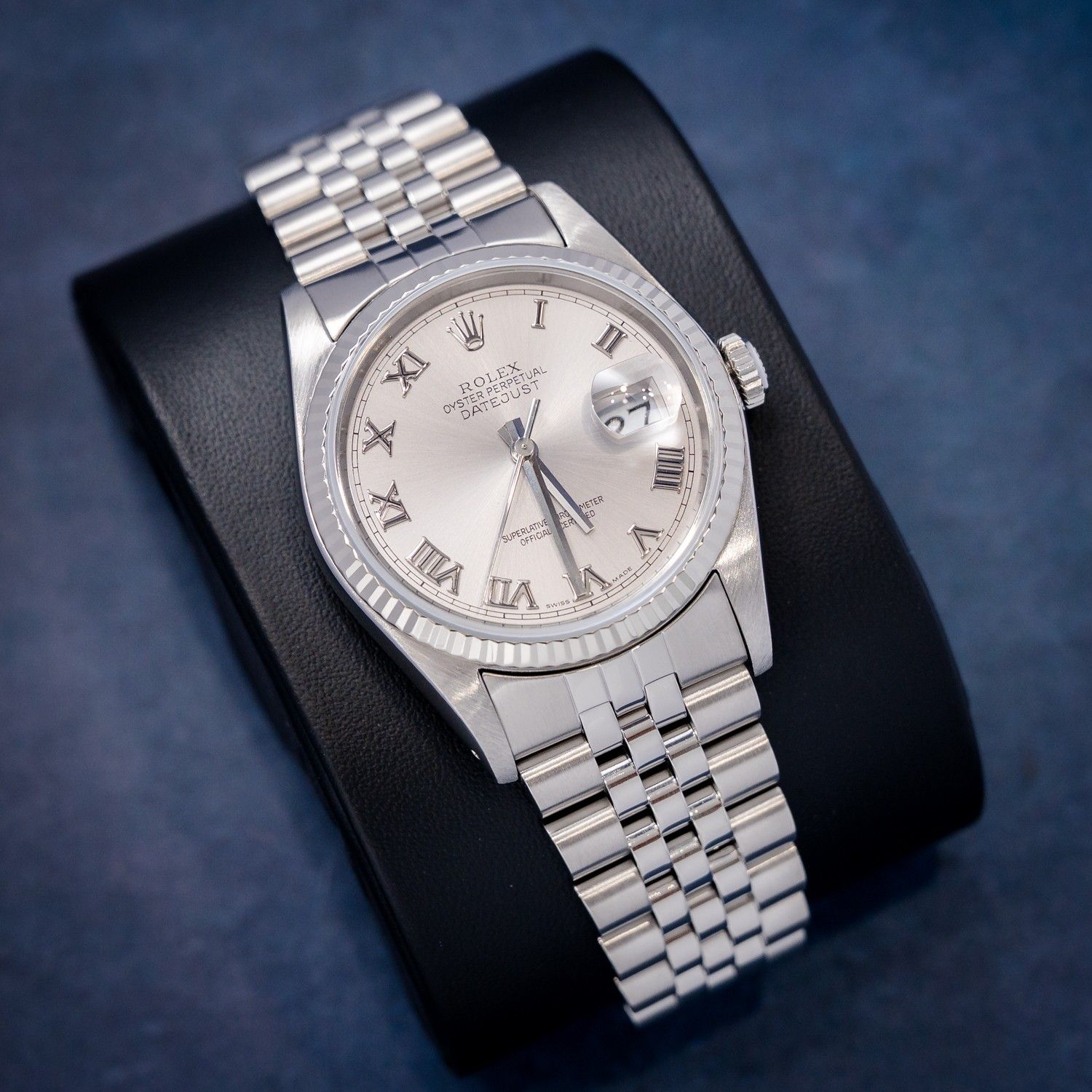Rolex Datejust 36MM (16220) 36MM Steel - Jubilee Bracelet - Watch & Box