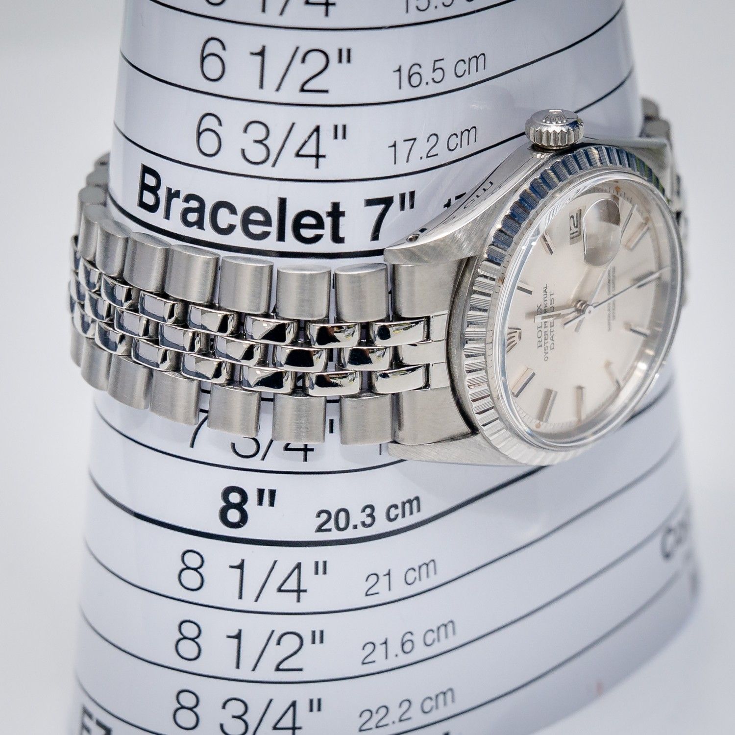 Rolex Datejust 36MM (1603) Steel - Jubilee Bracelet - Silver Stick - 1975 Production