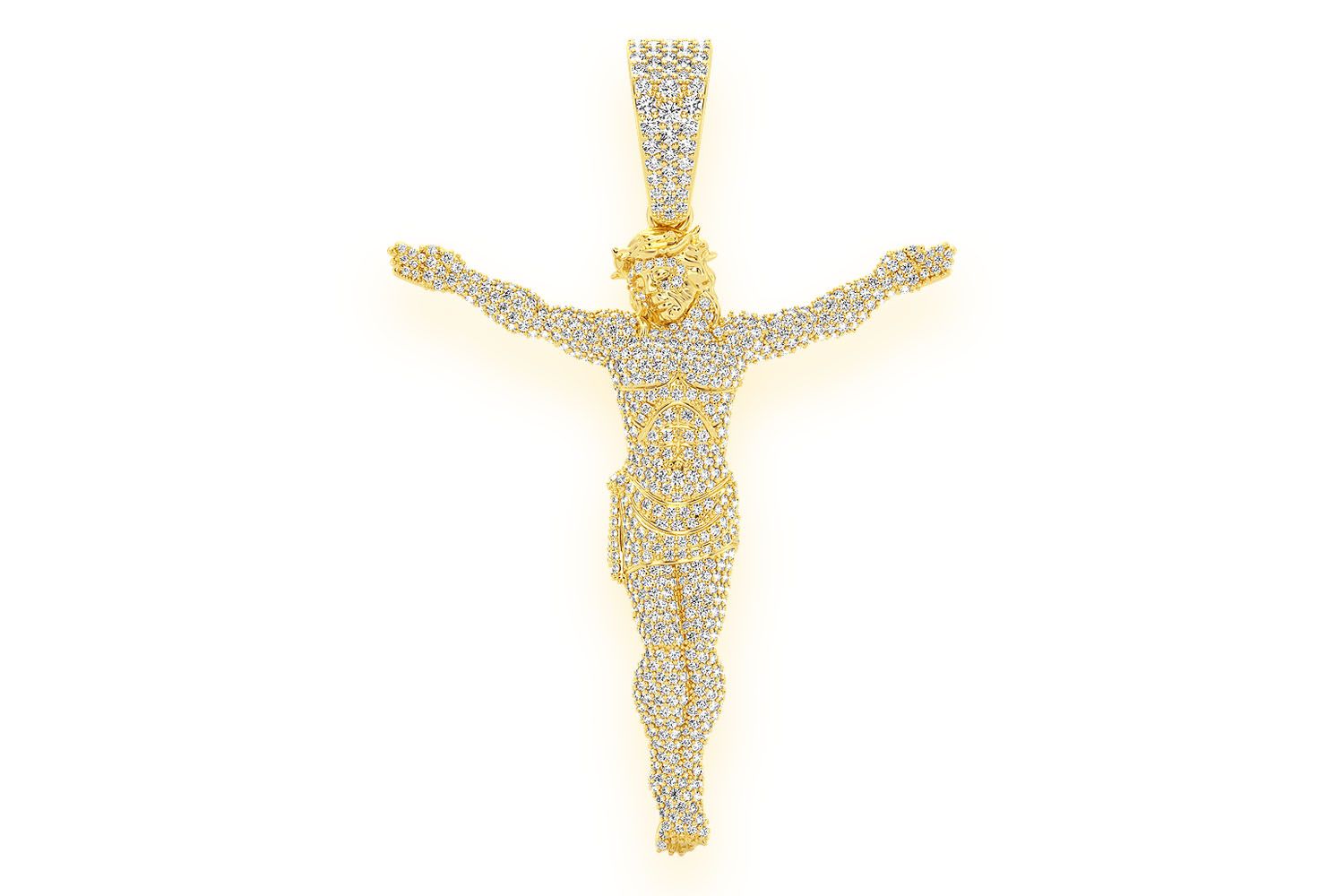 Icebox - Jesus Crucifix Pendant 14k