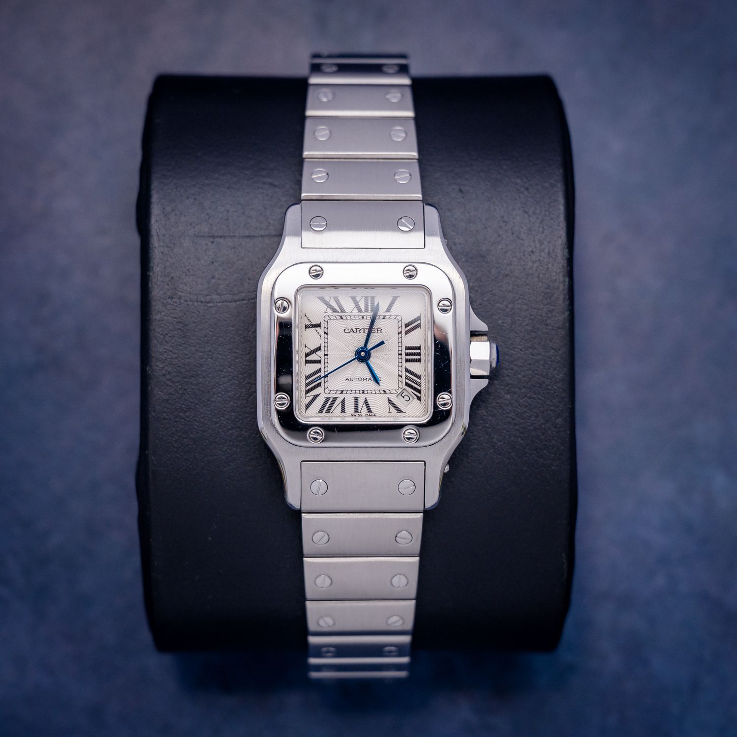 Cartier Santos Galbee Automatic 24MM (2423) - Steel - Watch & Box