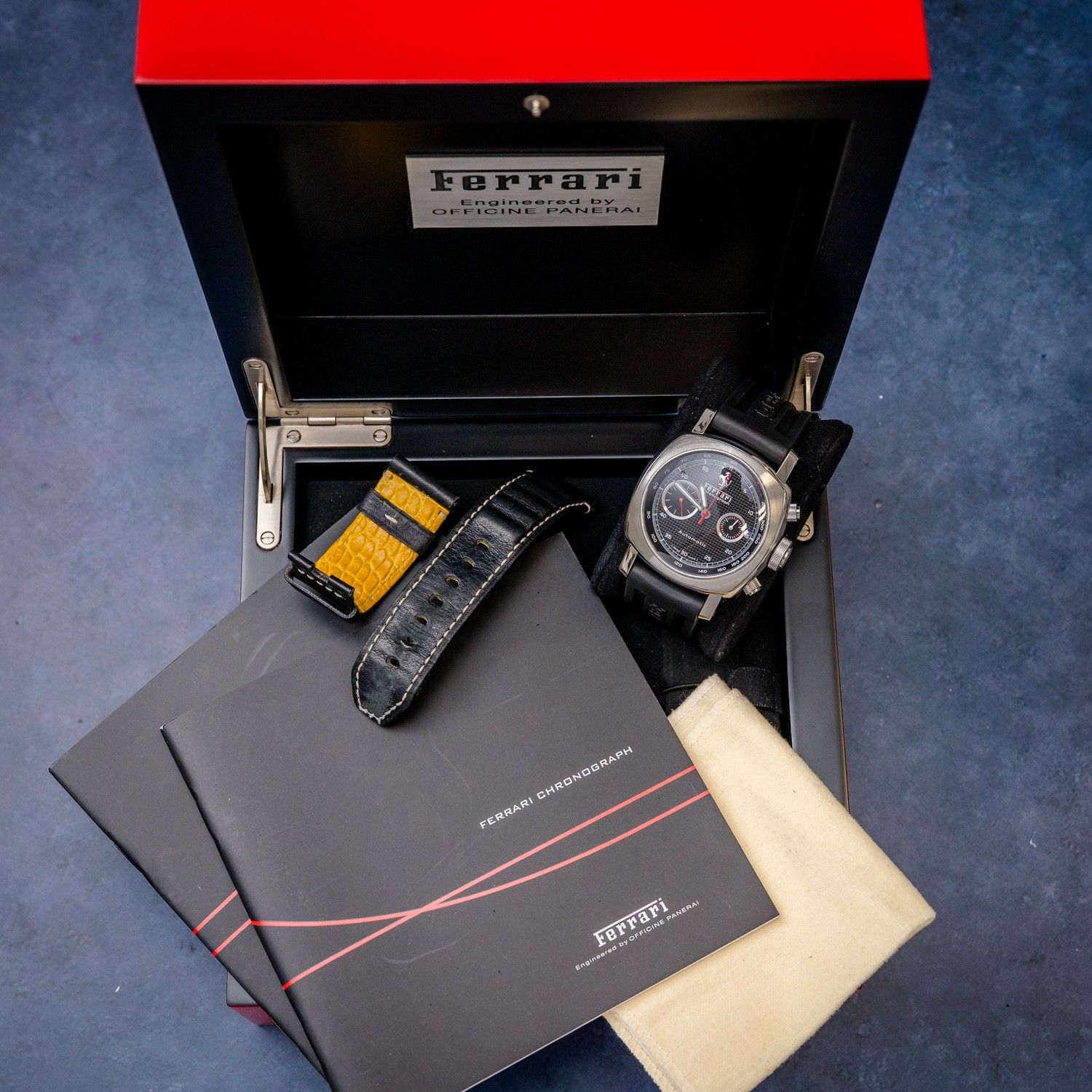 Panerai Ferrari Gran Turismo 45MM (FER00005) - Papers, Undated Card, Box