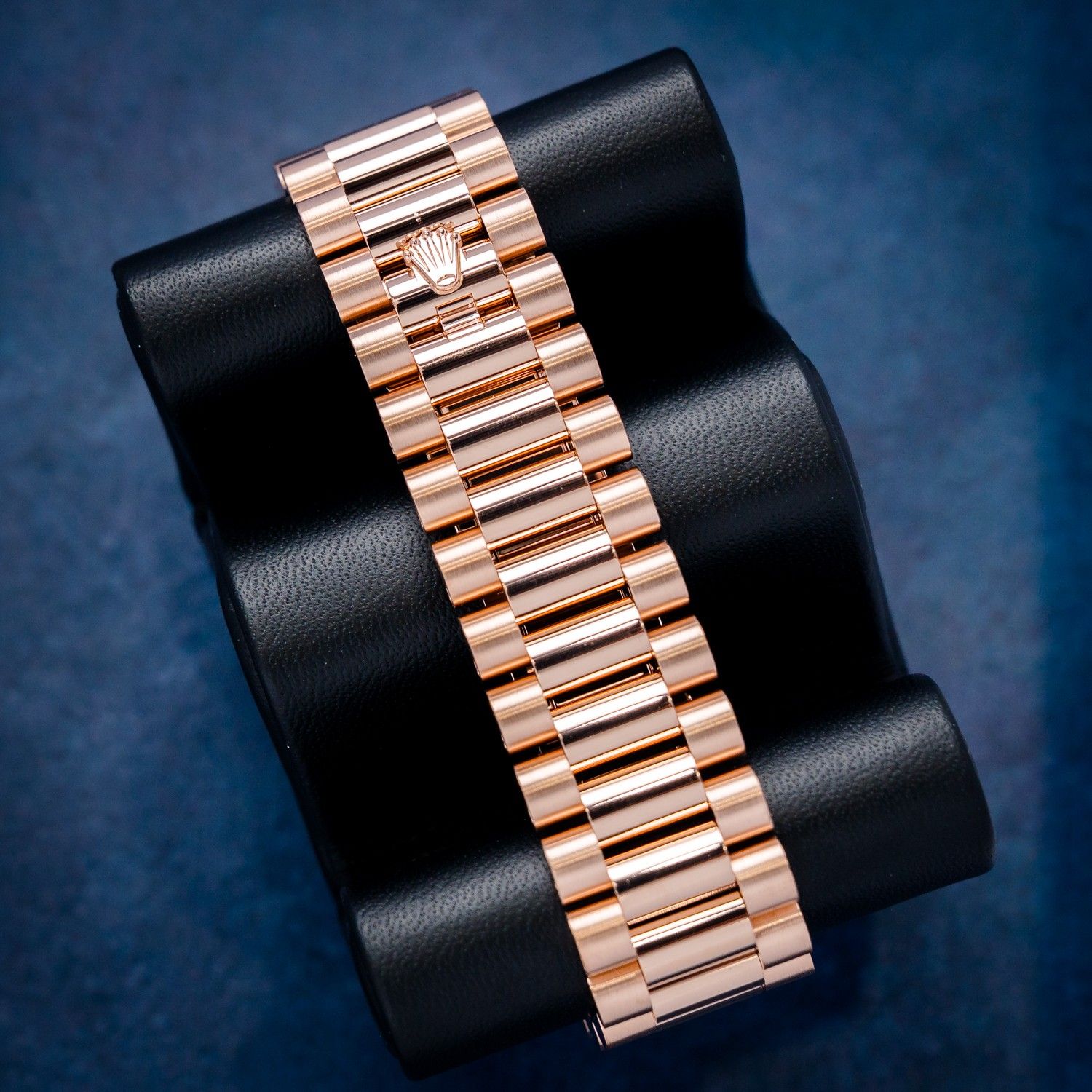 Rolex Day Date 40MM (228235) Rose Gold Presidential - Slate Ombre - Rolex Box