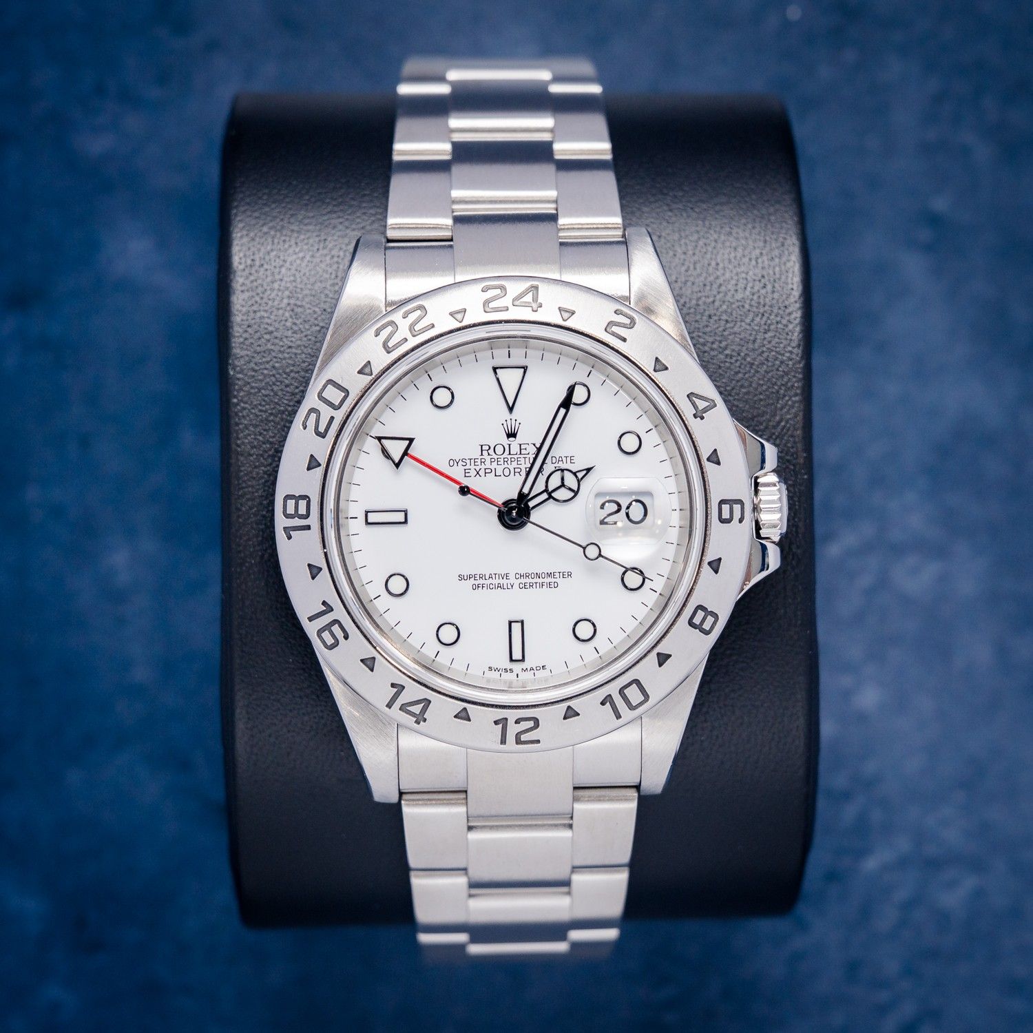 Rolex Explorer II - Steel - White Dial (16570) D Serial 20xx - Watch & Box - [buying Safe Ib1004504]
