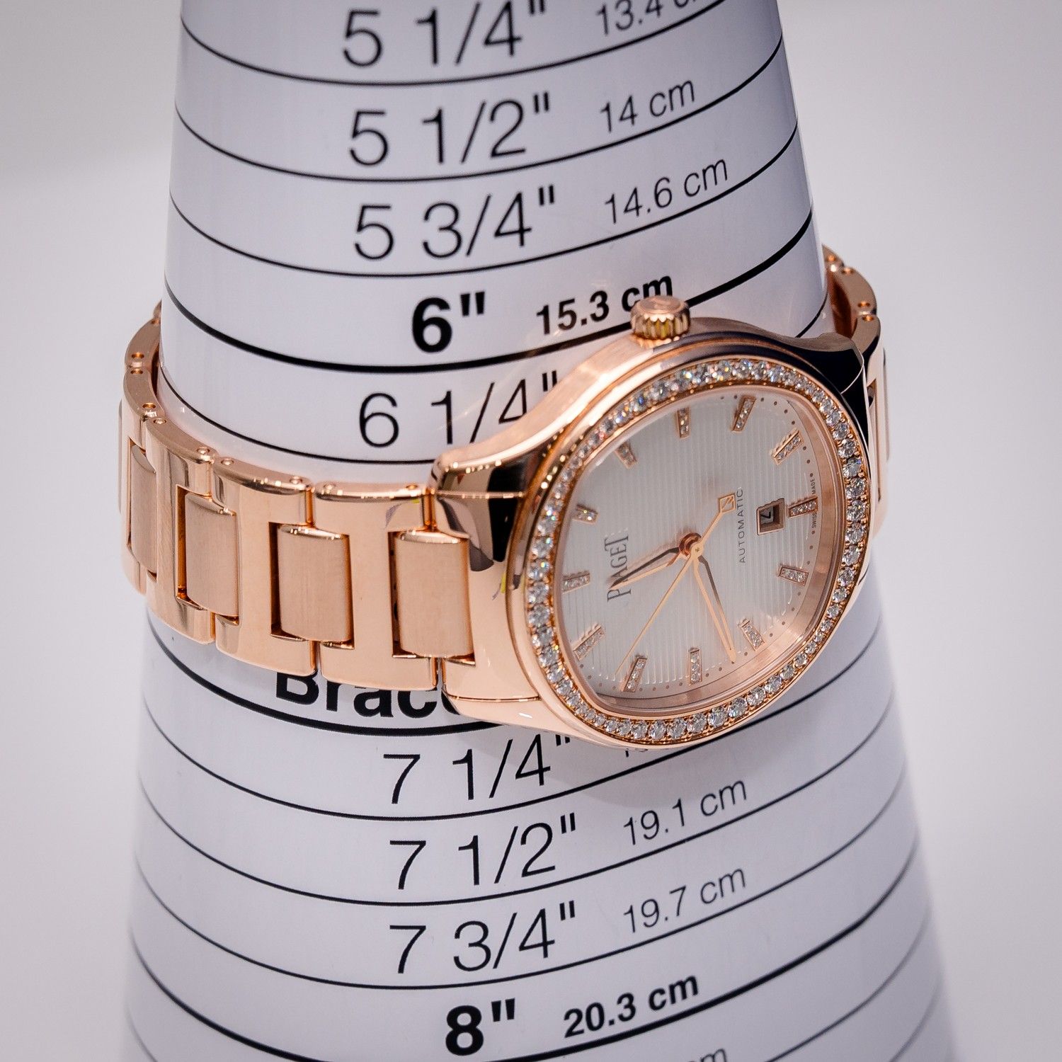 Piaget Polo Date Diamonds Rose Gold White Dial 36MM G0a46020 - [buying Safe IB??]