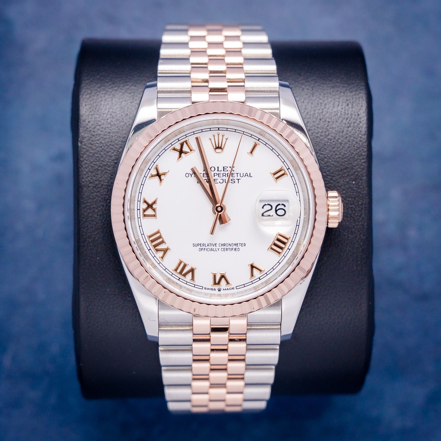 SwissWatches - Rolex Datejust 36MM (126231) - Steel & Rose Gold