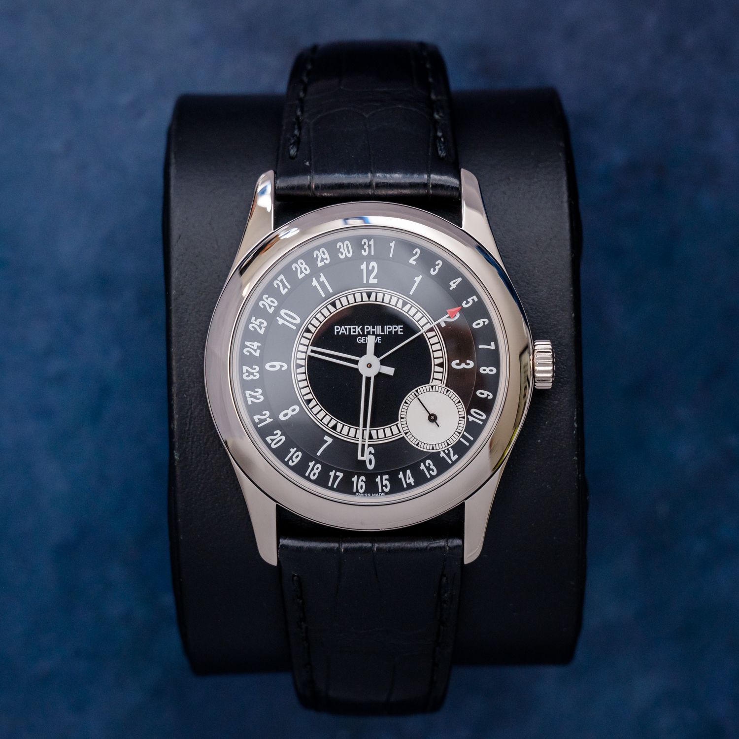 Patek Philippe Calatrava 6006g-001 - Black Leather