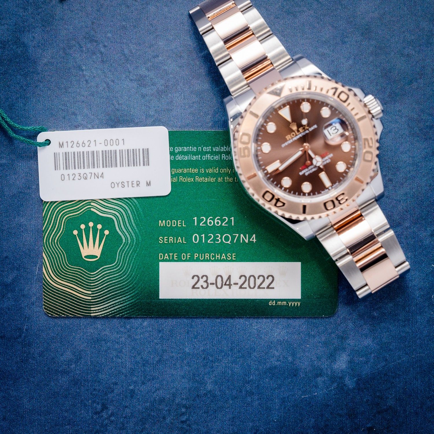 Rolex Yacht-Master (126621) 40MM Steel & Rose Gold - Chocolate Dial
