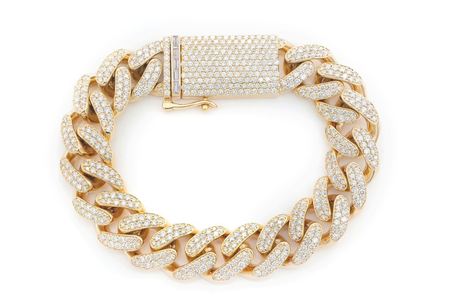 送料税込【King Ice】16mm MIAMI CUBAN BRACELET (2色)☆国内発 送料税込【King Ice】16mm MIAMI CUBAN BRACELET (2色)☆国内発