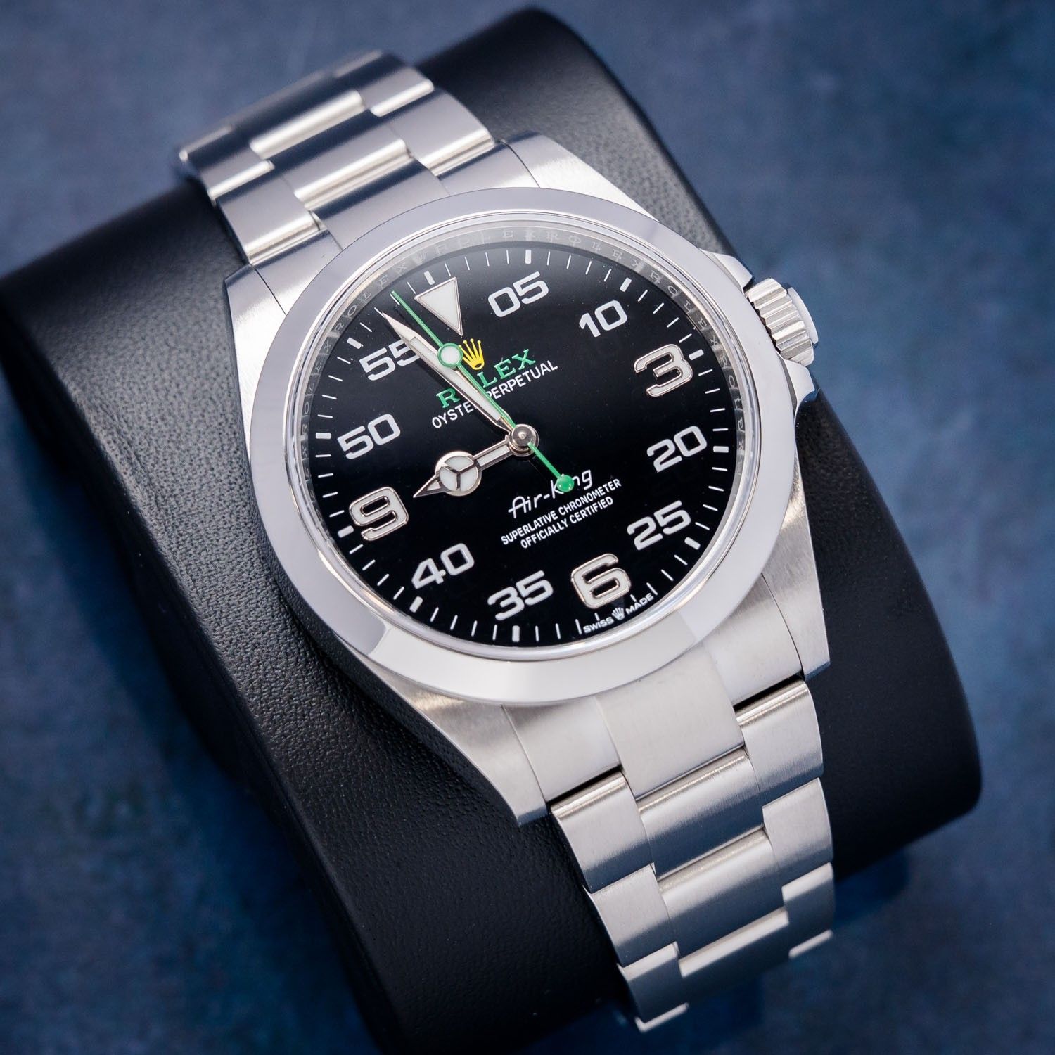 Rolex Air-King 40MM (126900) Steel - Oyster Bracelet - Black Dial - 2024 Card+WT
