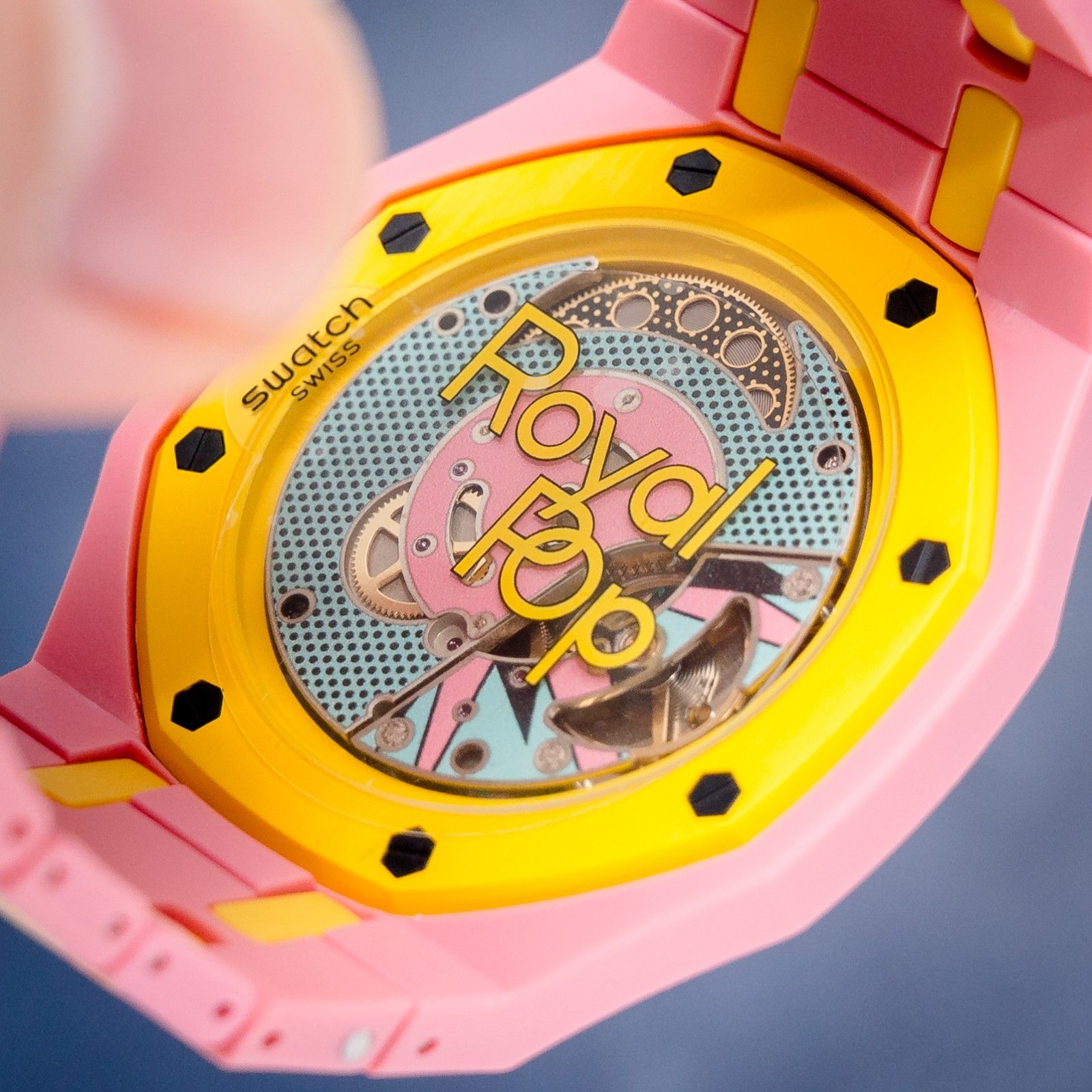 Audemars Piguet X Swatch Pink "OTG ROZ" Unworn 2026 W/box