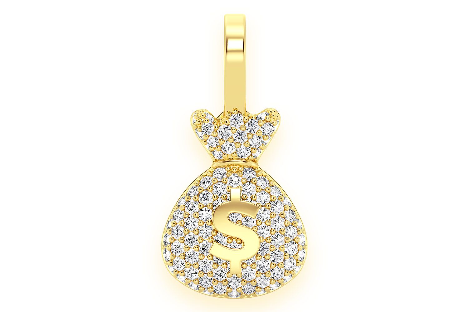 【King Ice】☆日本未入荷☆MONEY BAG STASH NECKLACE Money Bag Stash Necklace | Stash Pieces | King Ice
