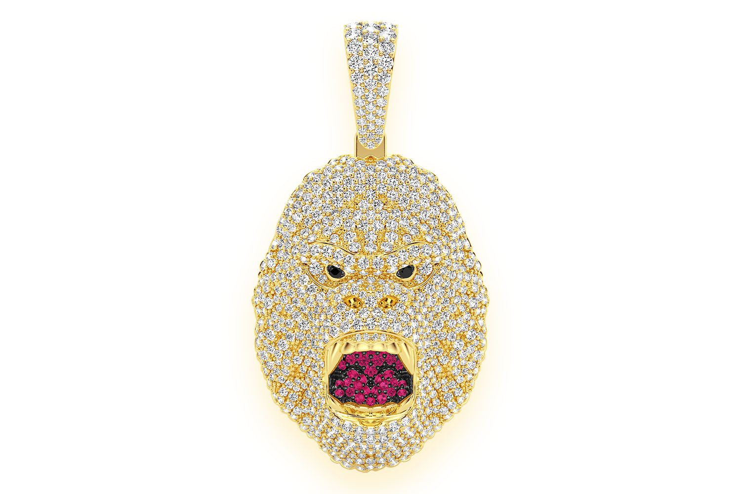 【King Ice】☆日本未入荷☆BEAST GORILLA MEDALLION NECKLACE King Ice】☆日本未入荷☆BEAST GORILLA MEDALLION NECKLACE