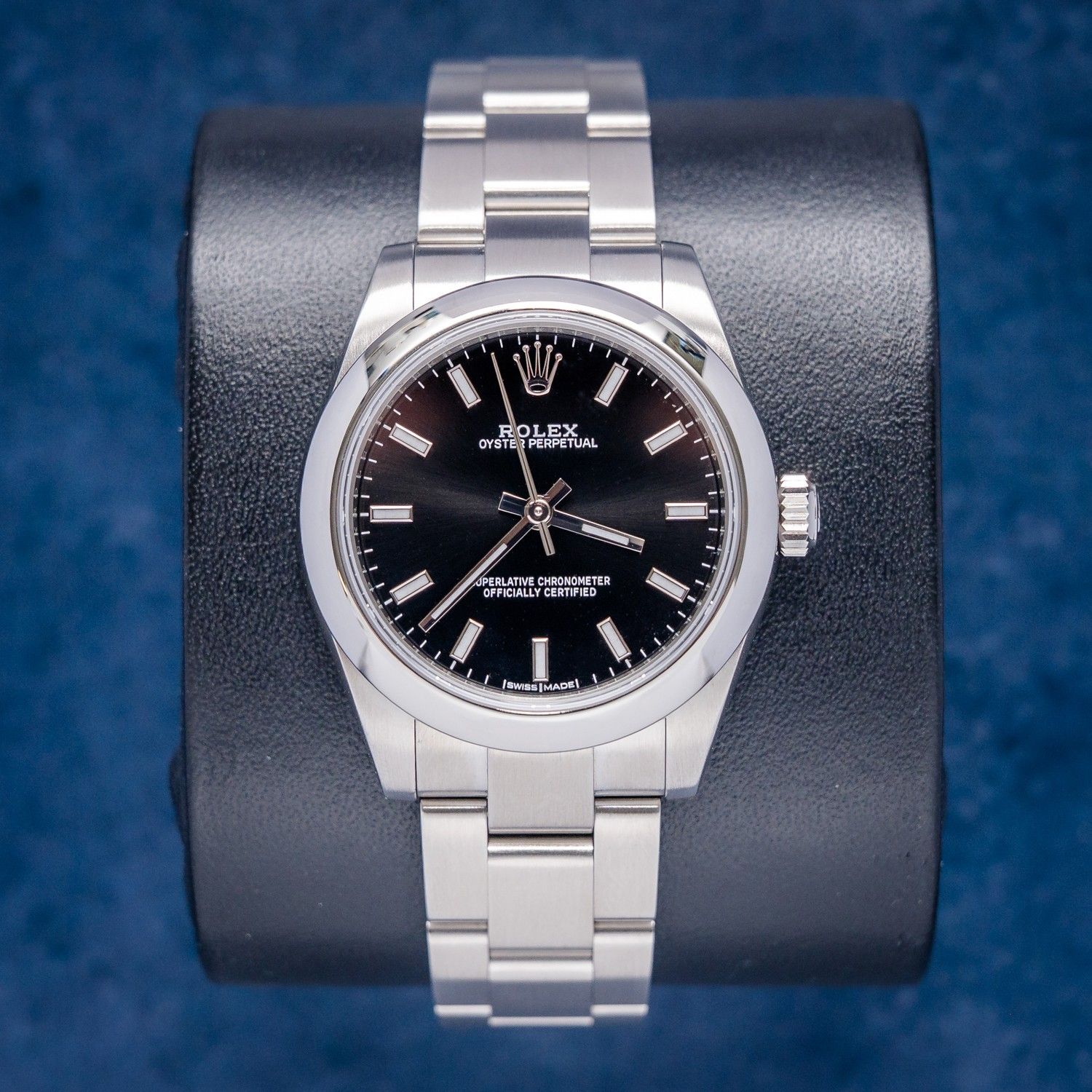 Rolex Oyster Perpetual 31MM (177200) Stainless Steel - Black Dial - 2019 Card & Box