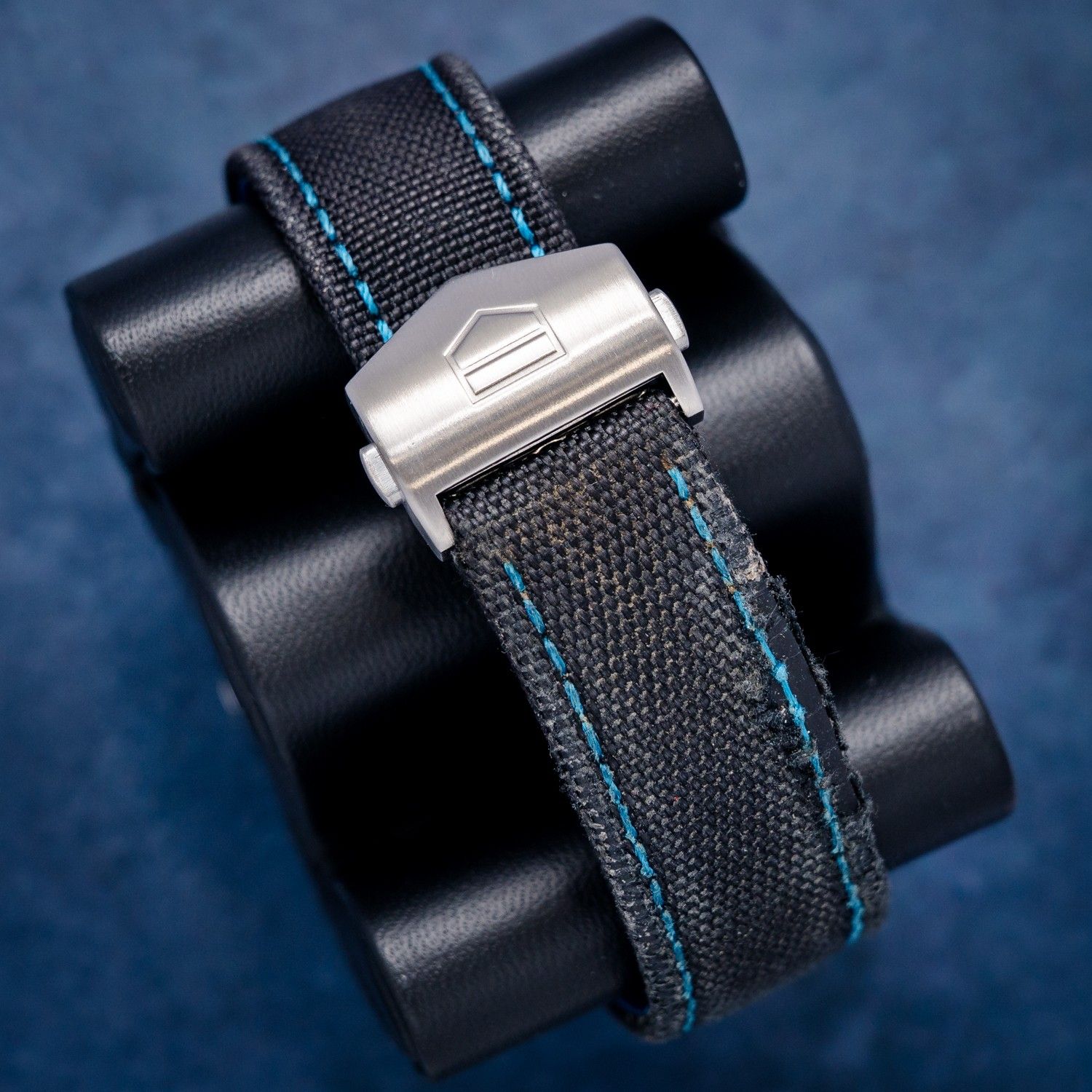 Tag Heuer Aquaracer Calibre 5 - Blue Ceramic - Black Strap - Watch & Card