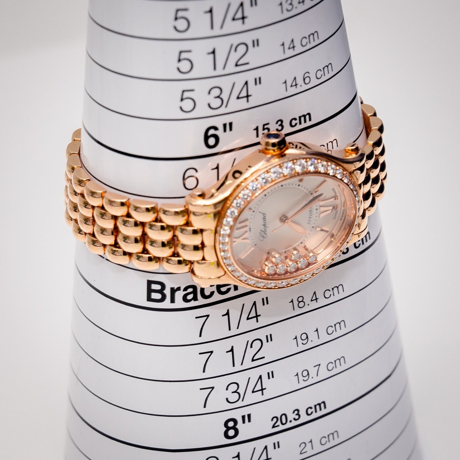 Chopard Happy Sport - Rose Gold - Watch & Box [buying Safe Ib1004524]