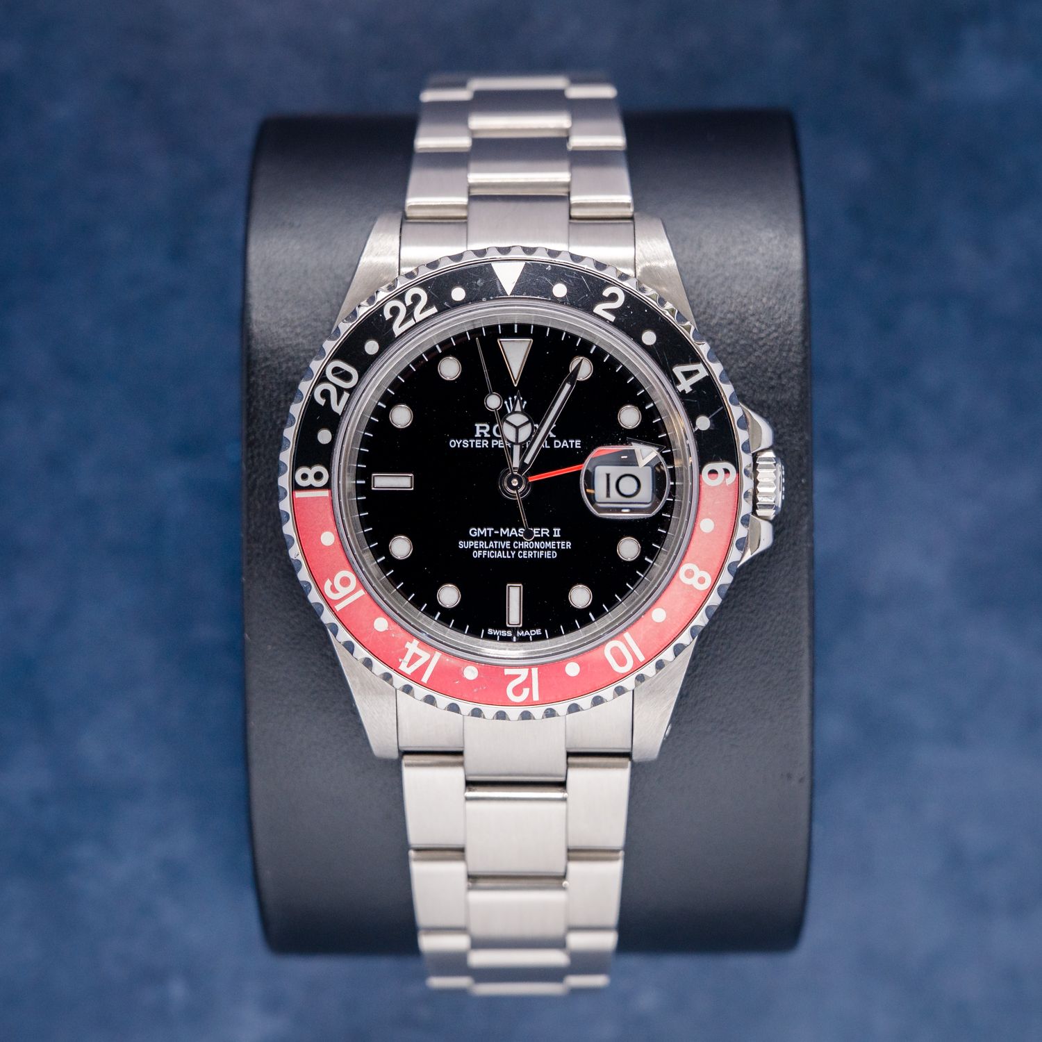 Rolex GMT Master 40MM (16710) Black Red "Coke" Steel Oyster - 1996 Production - Watch Only